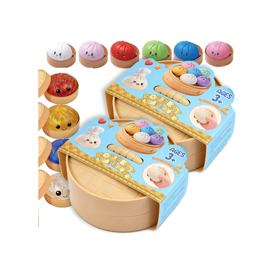 Wonton Squishy Mystery Pailleté — Duo (2 pièces), couleur aléatoire